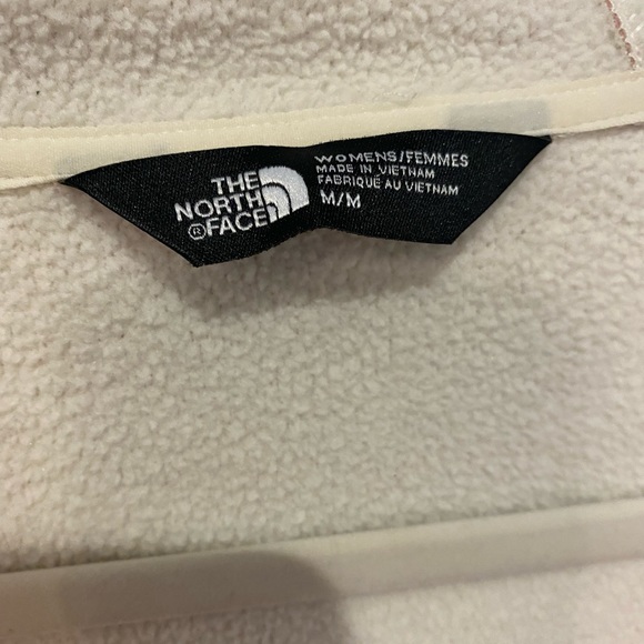 Northface rose gold zip up hooded jacket - Picture 3 of 3